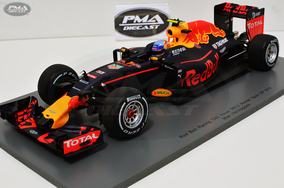 MAX VERSTAPPEN 2016 RED BULL RACING RB12 1:18